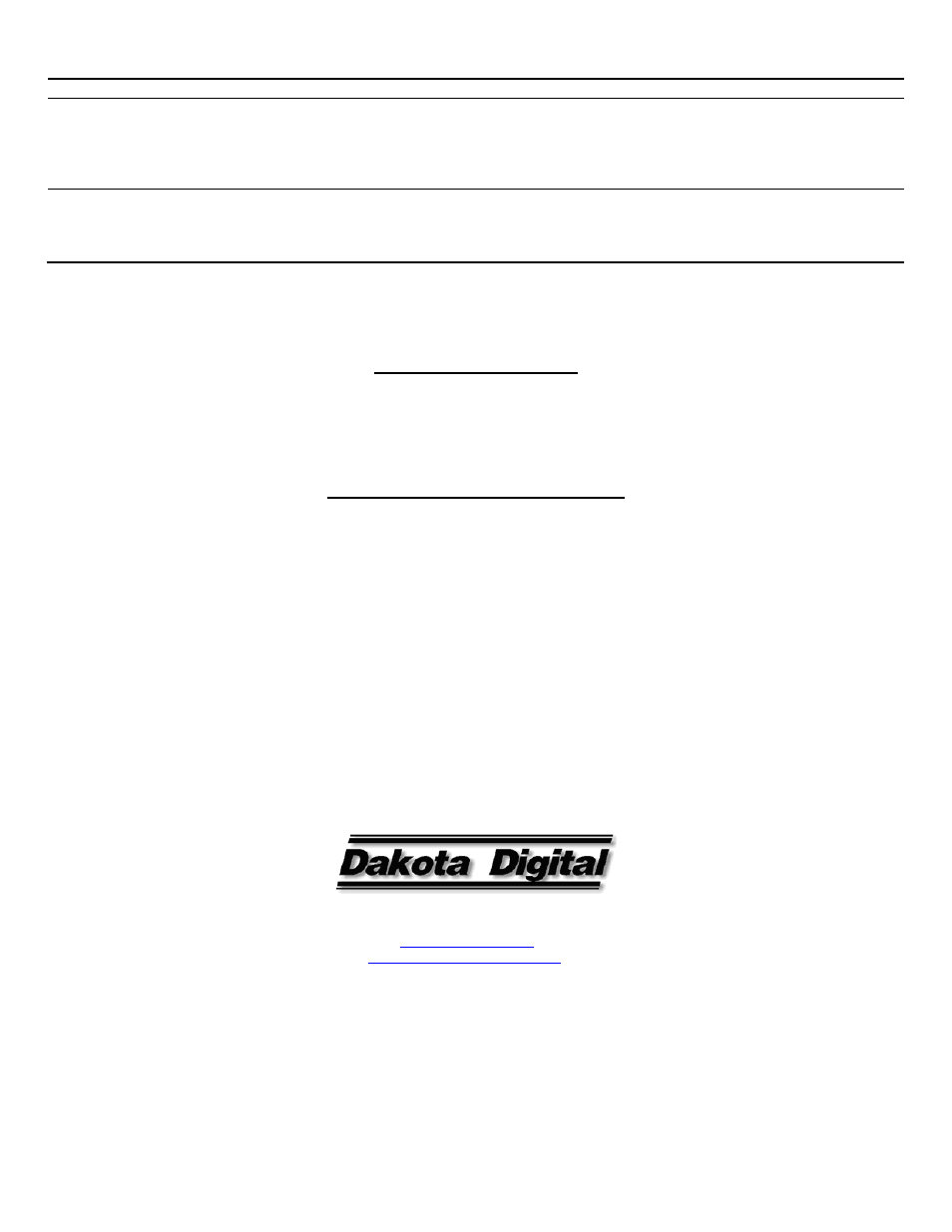 Dakota Digital PAC-2700 User Manual | Page 6 / 6