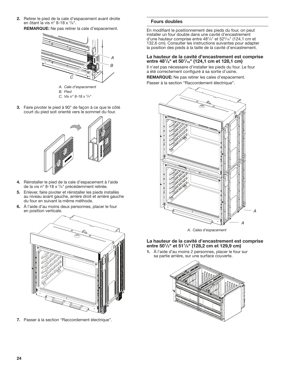 JennAir Euro-Style Series 30 Inch Double Combination Smart Electric Wall Oven Installation Instructions User Manual | Page 24 / 32