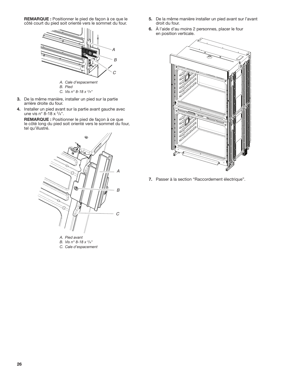 JennAir Euro-Style Series 30 Inch Double Combination Smart Electric Wall Oven Installation Instructions User Manual | Page 26 / 32