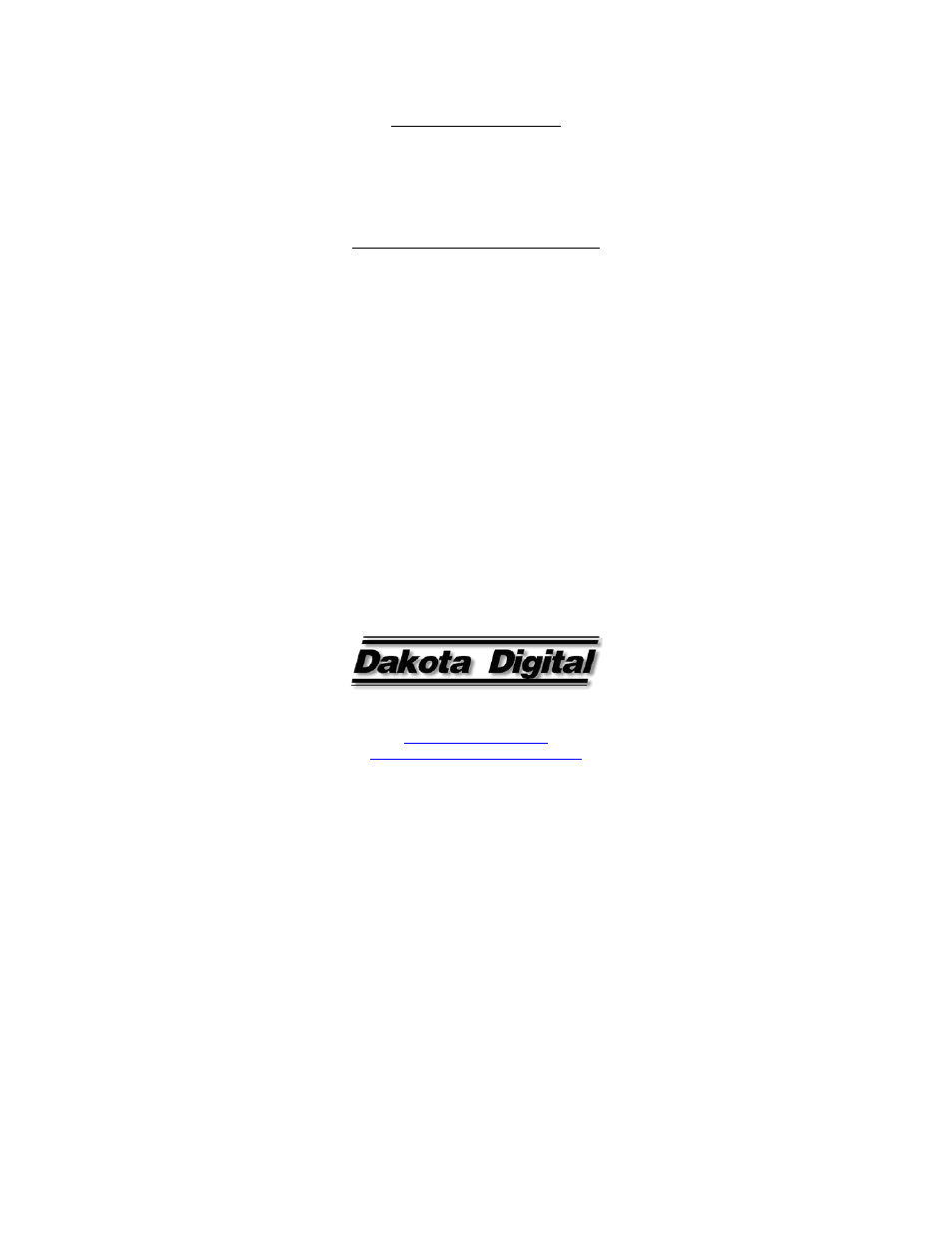 Dakota Digital MULTI GAUGE UTV-1200 User Manual | Page 6 / 6