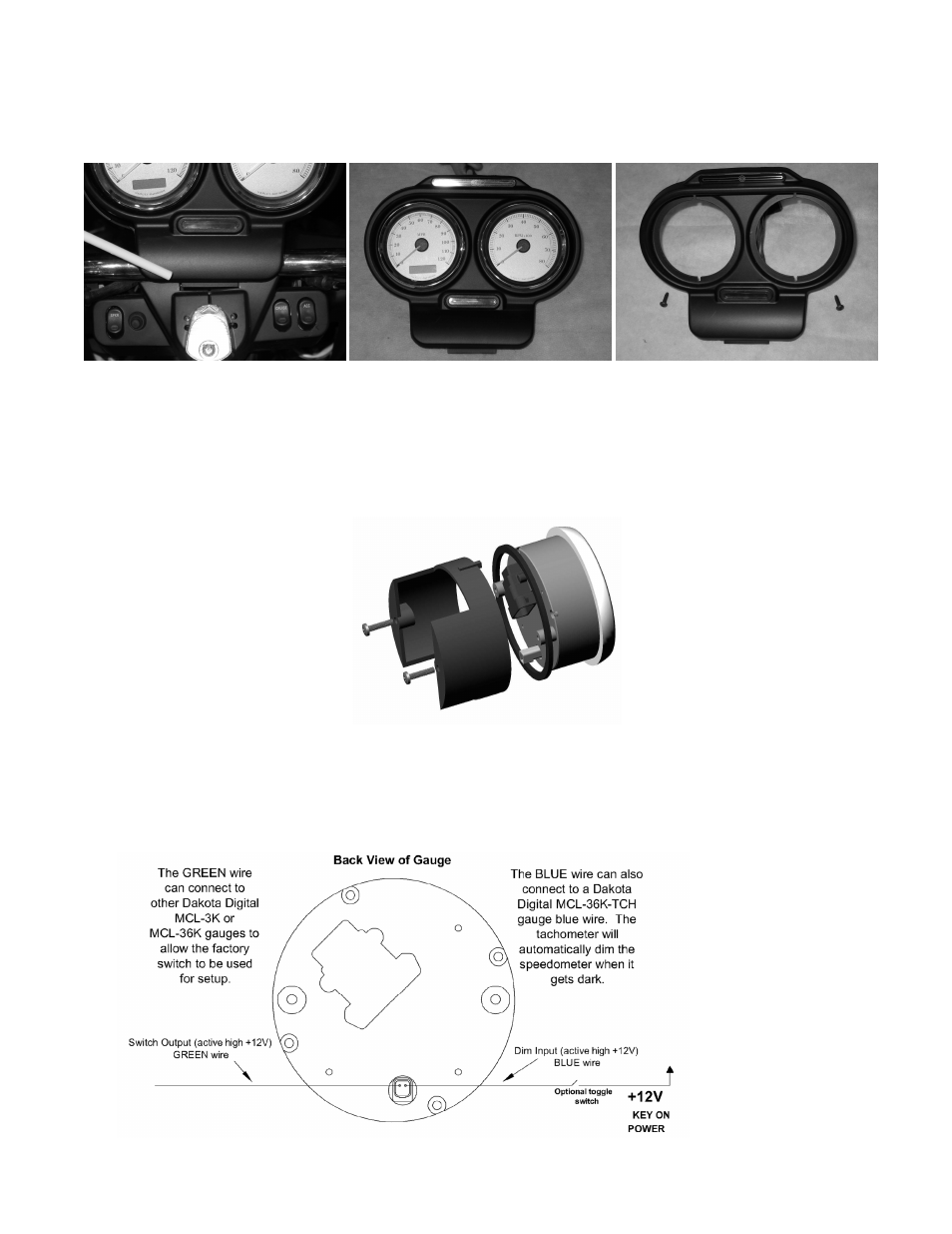 Dakota Digital MCL-36K-SPD User Manual | Page 2 / 6