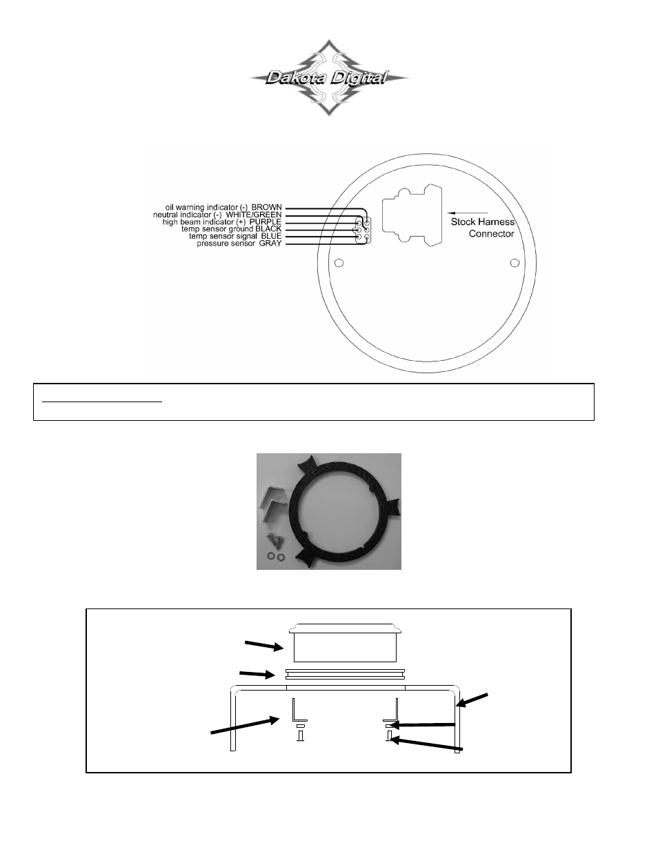 Dakota Digital MCL-2004(-R) User Manual | 10 pages