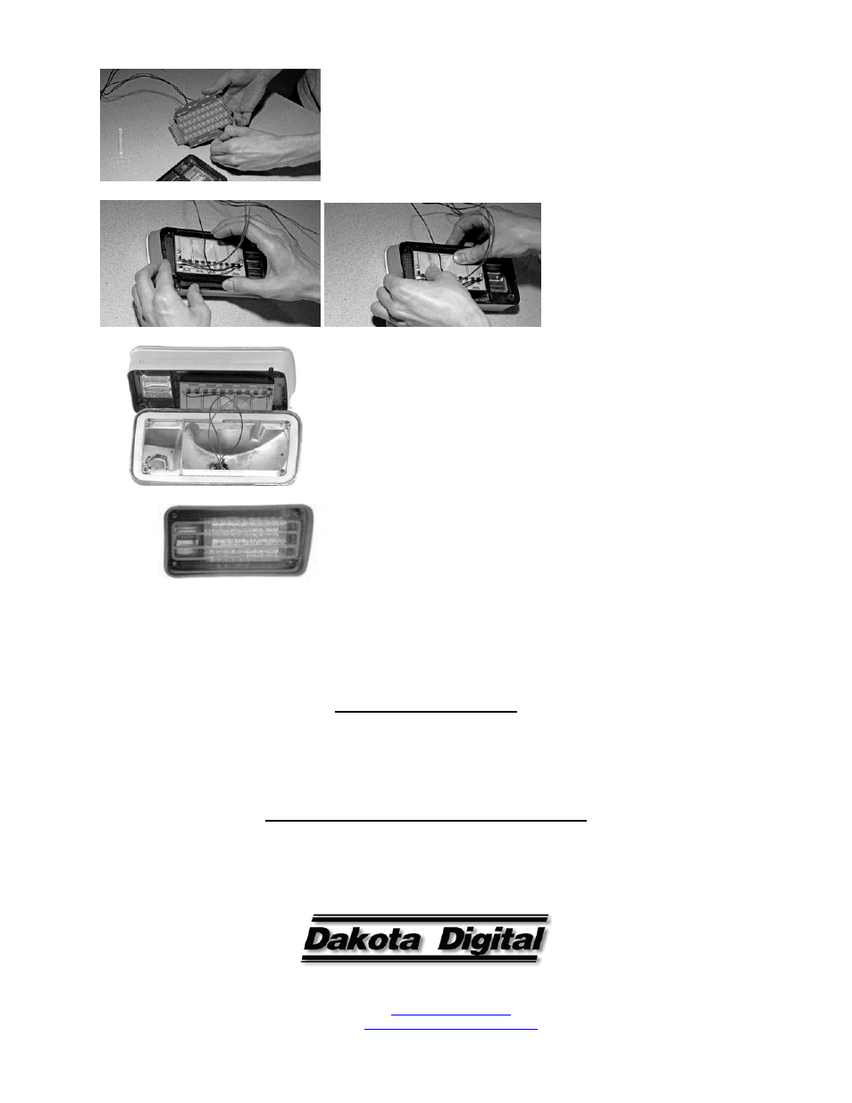 Dakota Digital LED Tail Lights for 1970 Chevelle LAT-NR320 User Manual | Page 2 / 2