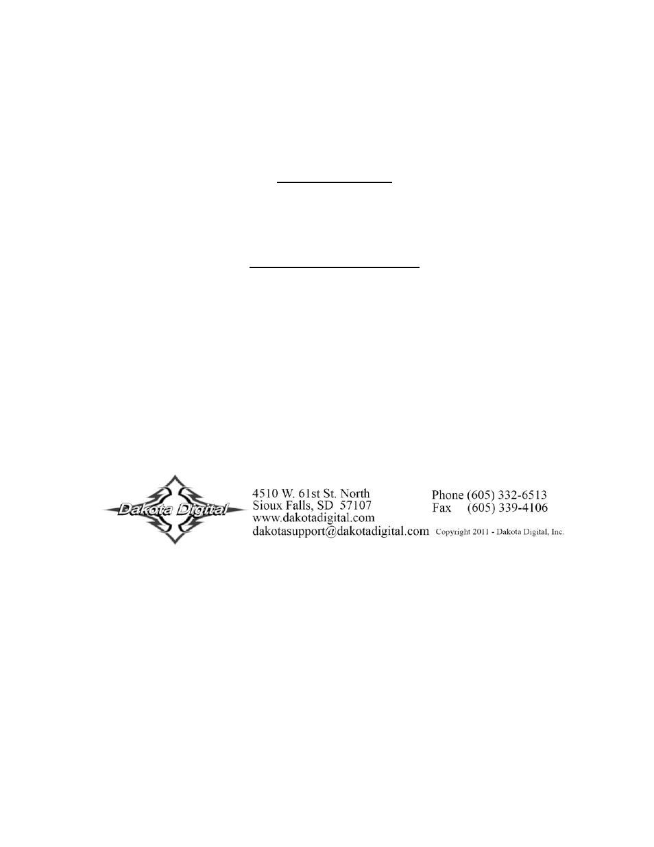 Dakota Digital MCL-30K-TCH User Manual | Page 7 / 7