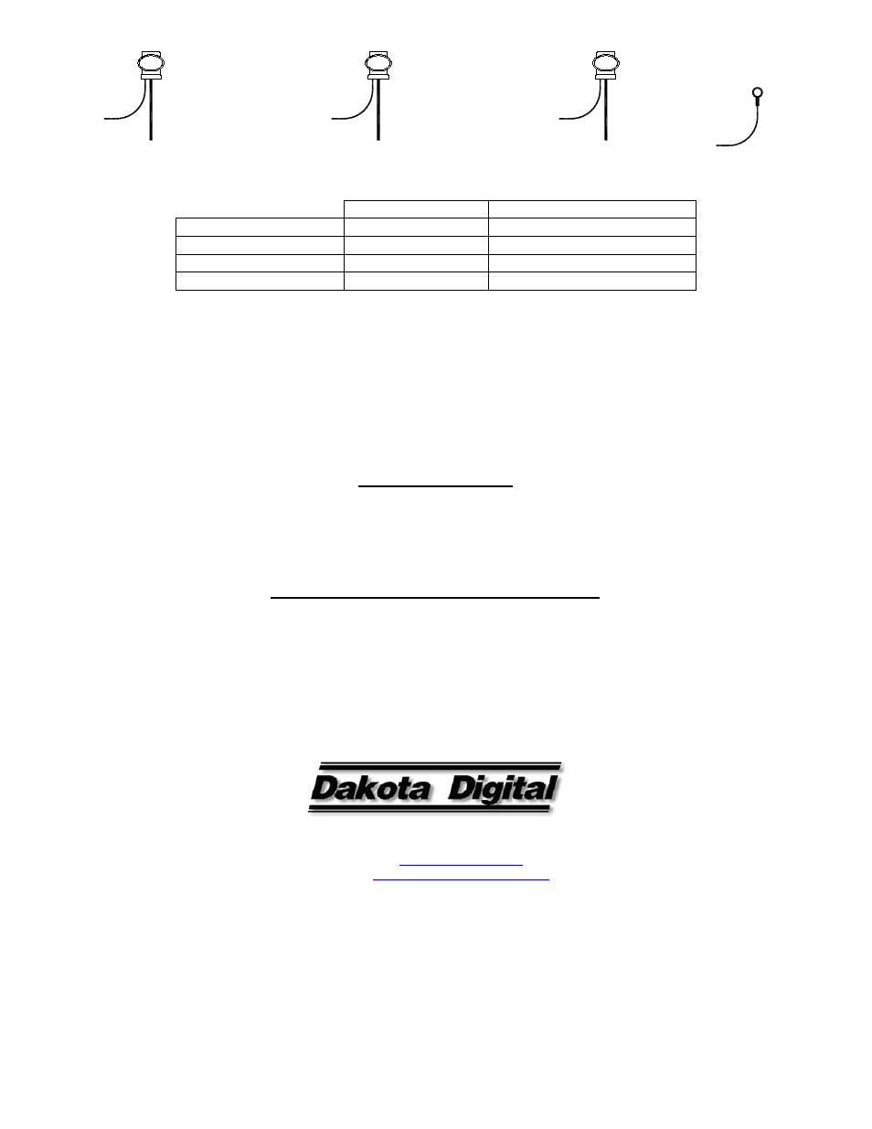 Service and repair, Dakota digital limited lifetime warranty | Dakota Digital LED Tail Lights LAT-NR100 User Manual | Page 4 / 4