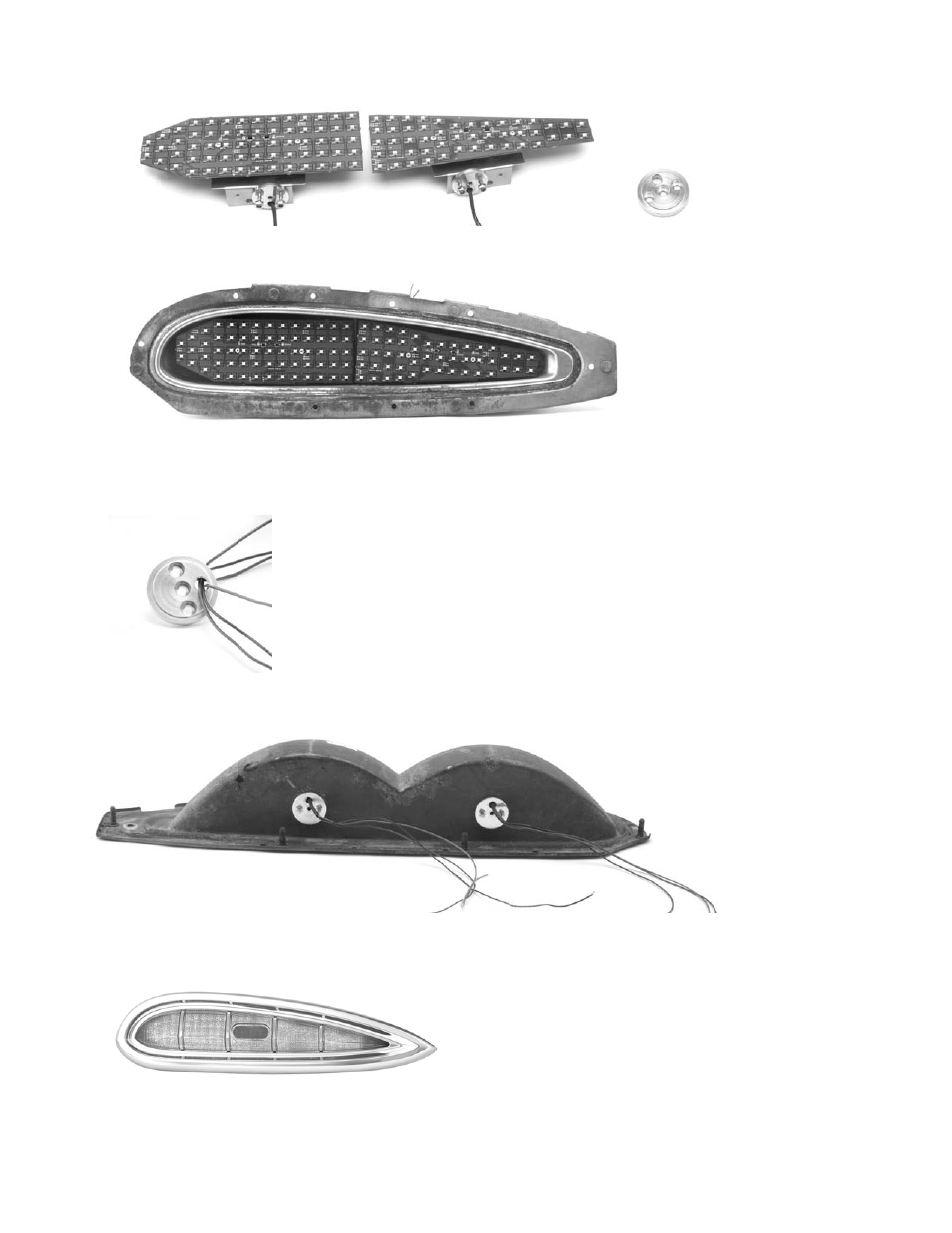 Dakota Digital LED Tail Lights for 1959 Chevrolet Impala User Manual | Page 2 / 3