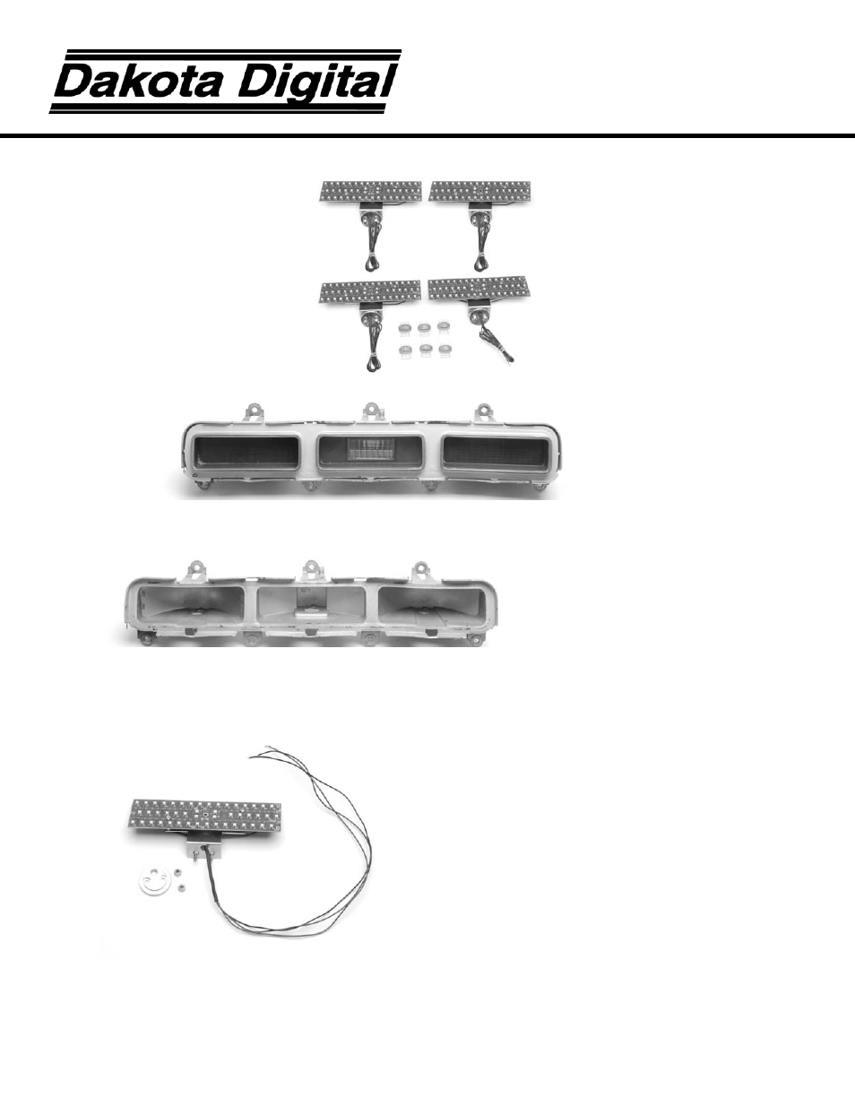 Dakota Digital LAT-NR391 User Manual | 3 pages