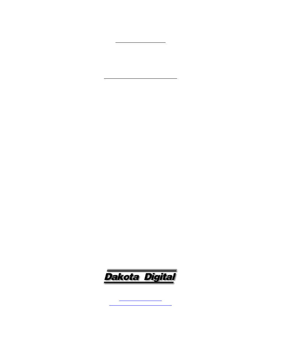 Dakota Digital UTV-1000 User Manual | Page 8 / 8