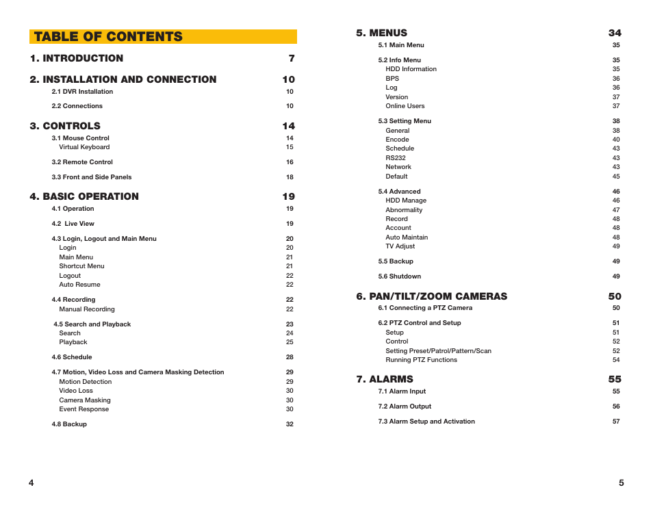 Q-See QC40108 User Manual | Page 3 / 35
