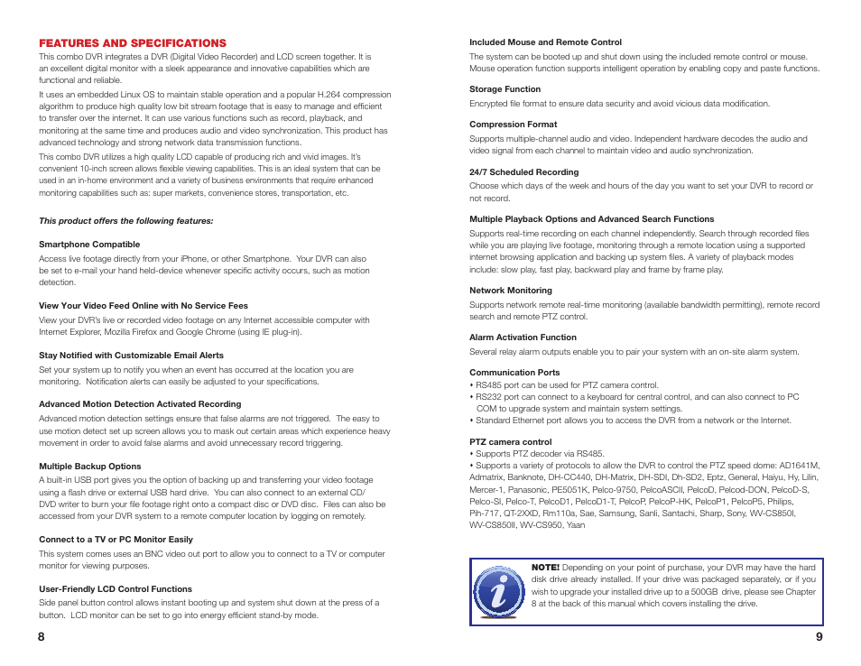 Q-See QC40108 User Manual | Page 5 / 35