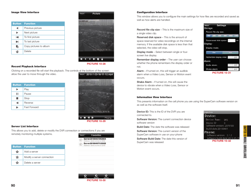Chapter 10 mobile sur veillance | Q-See QSDT16PCRC User Manual | Page 46 / 56