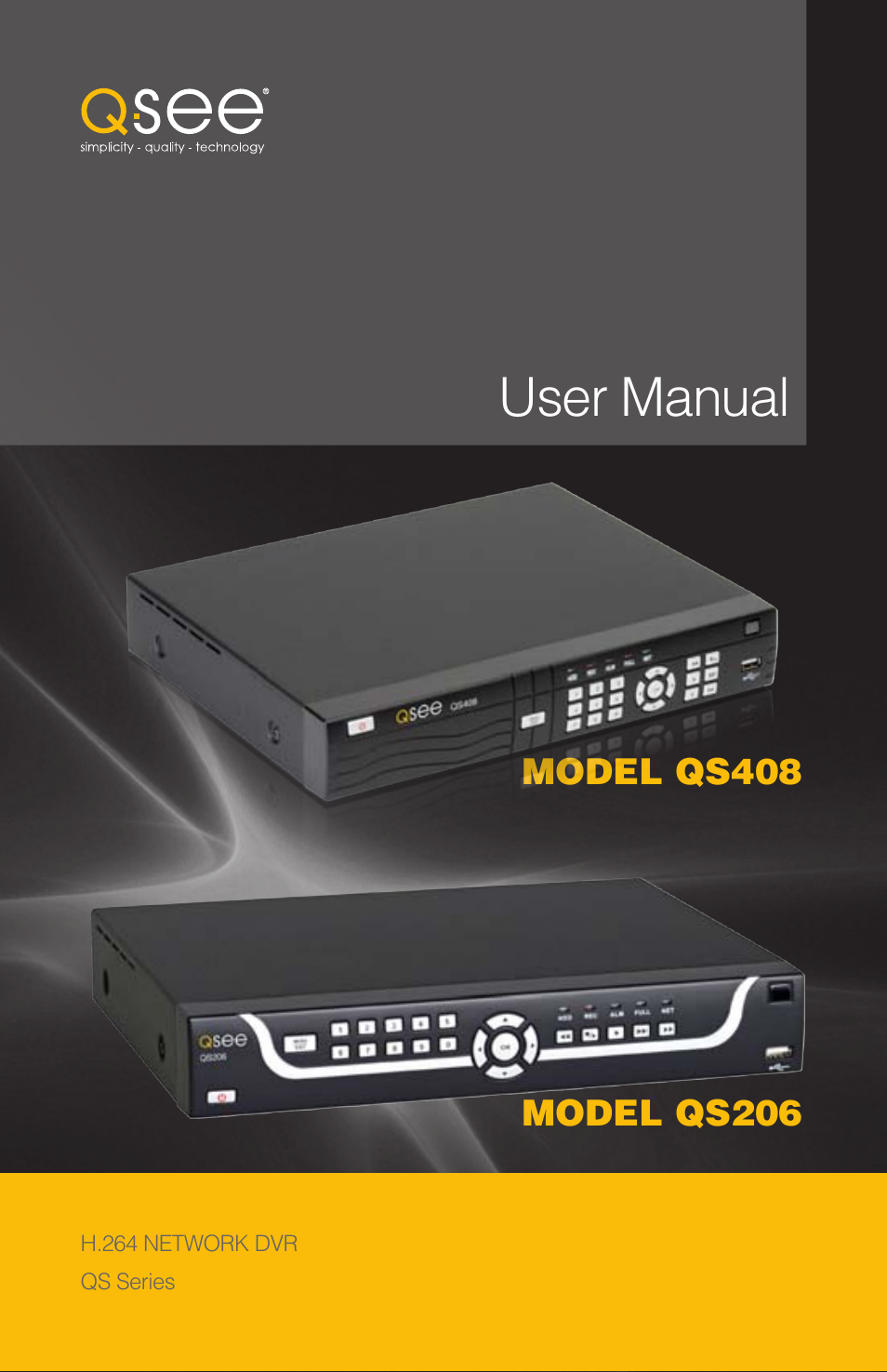 Q-See QS408 User Manual | 85 pages