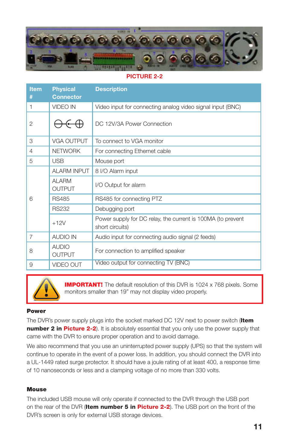 Q-See QS408 User Manual | Page 11 / 85