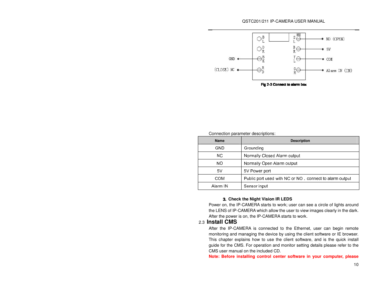 Install cms | Q-See QSTC201 User Manual | Page 10 / 70