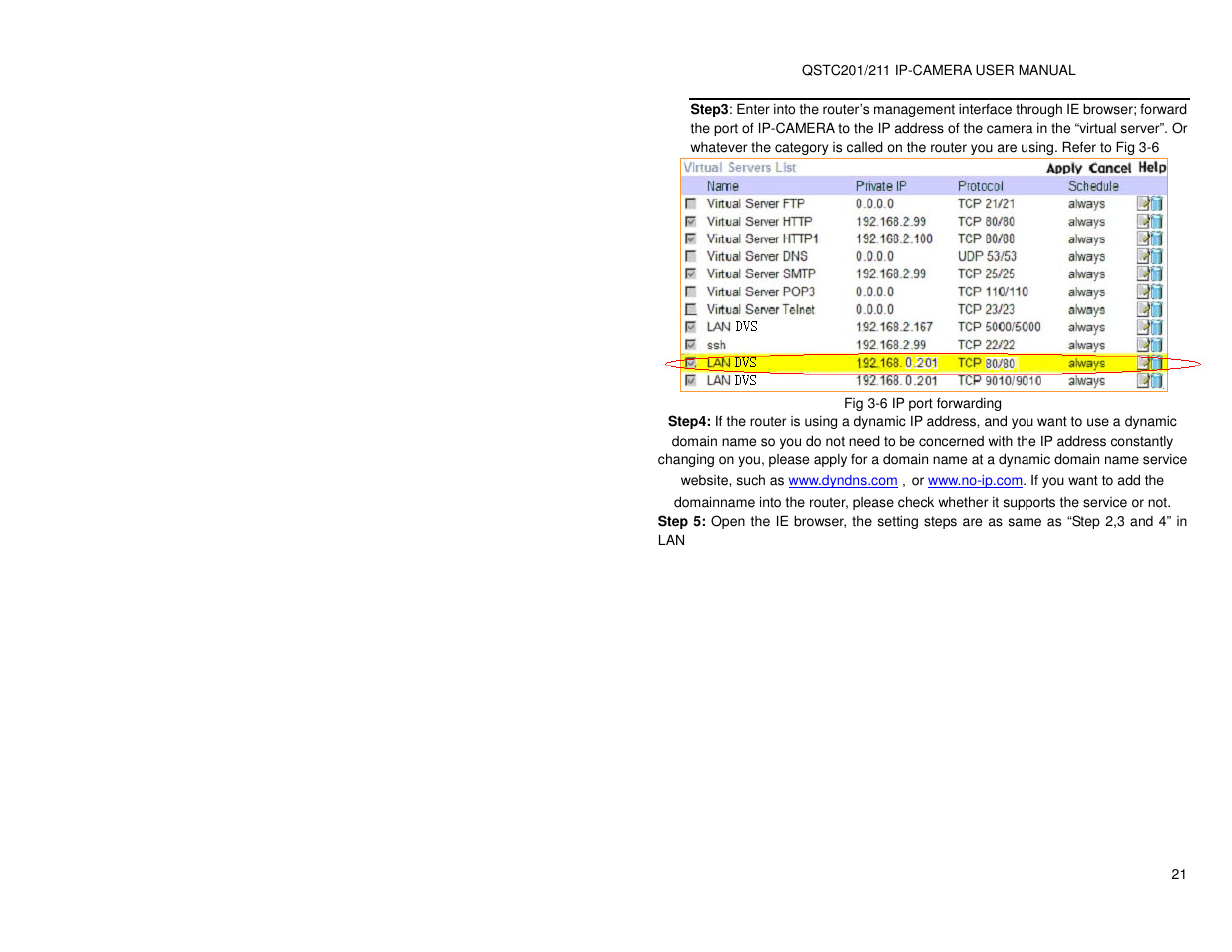 Q-See QSTC201 User Manual | Page 21 / 70