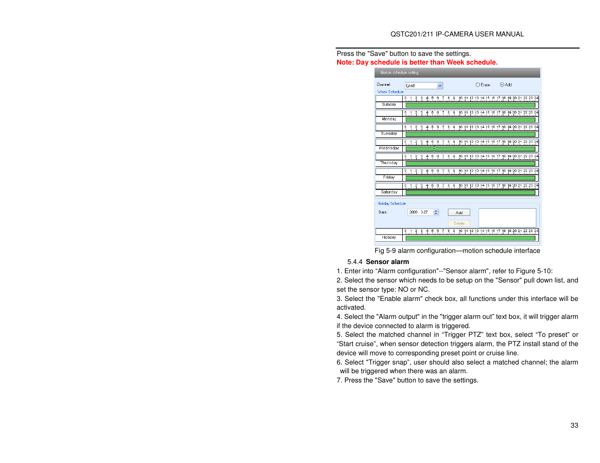 Q-See QSTC201 User Manual | Page 33 / 70