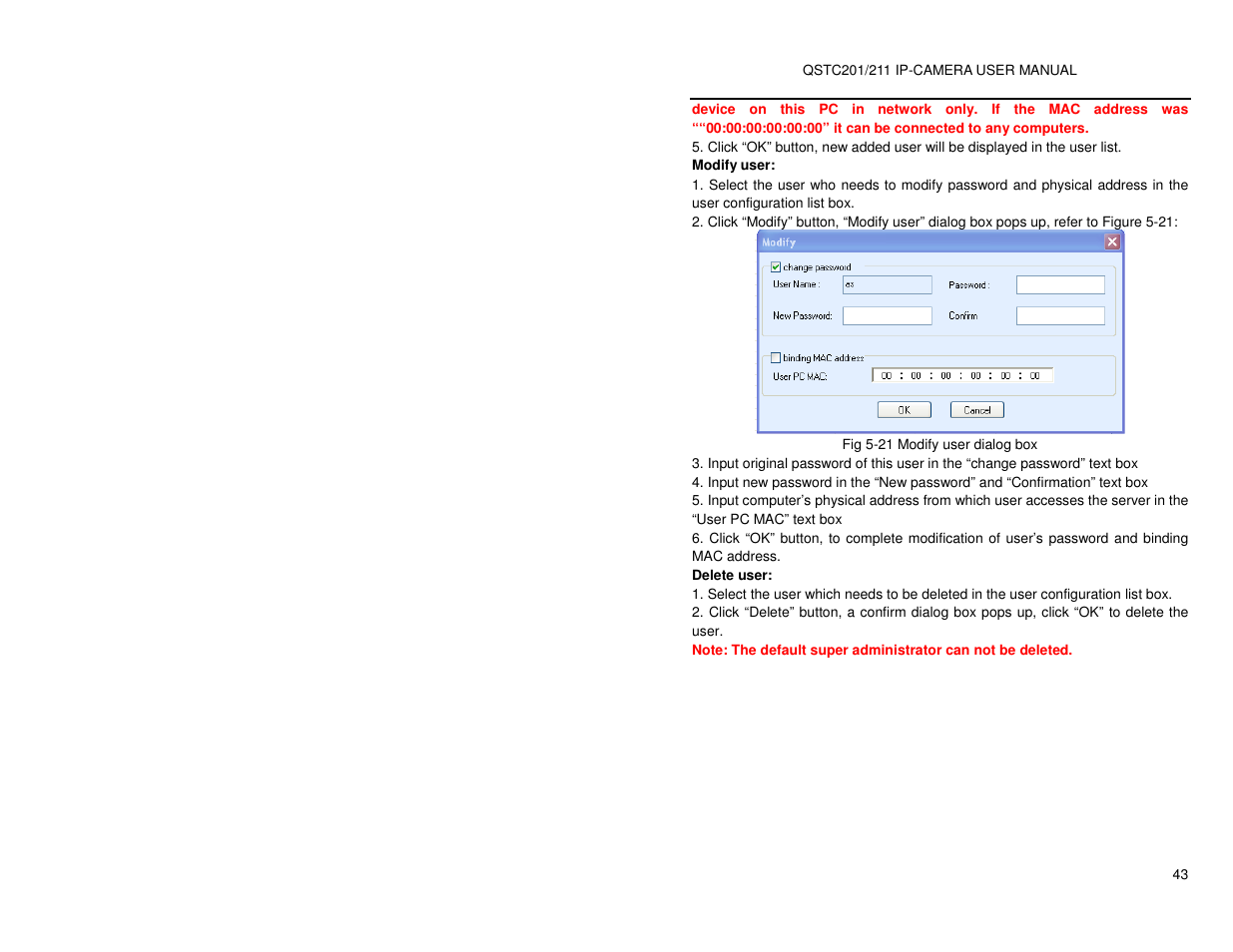 Q-See QSTC201 User Manual | Page 43 / 70