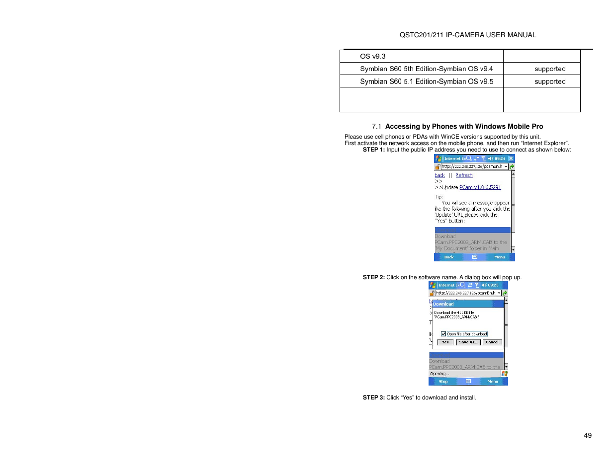 Q-See QSTC201 User Manual | Page 49 / 70