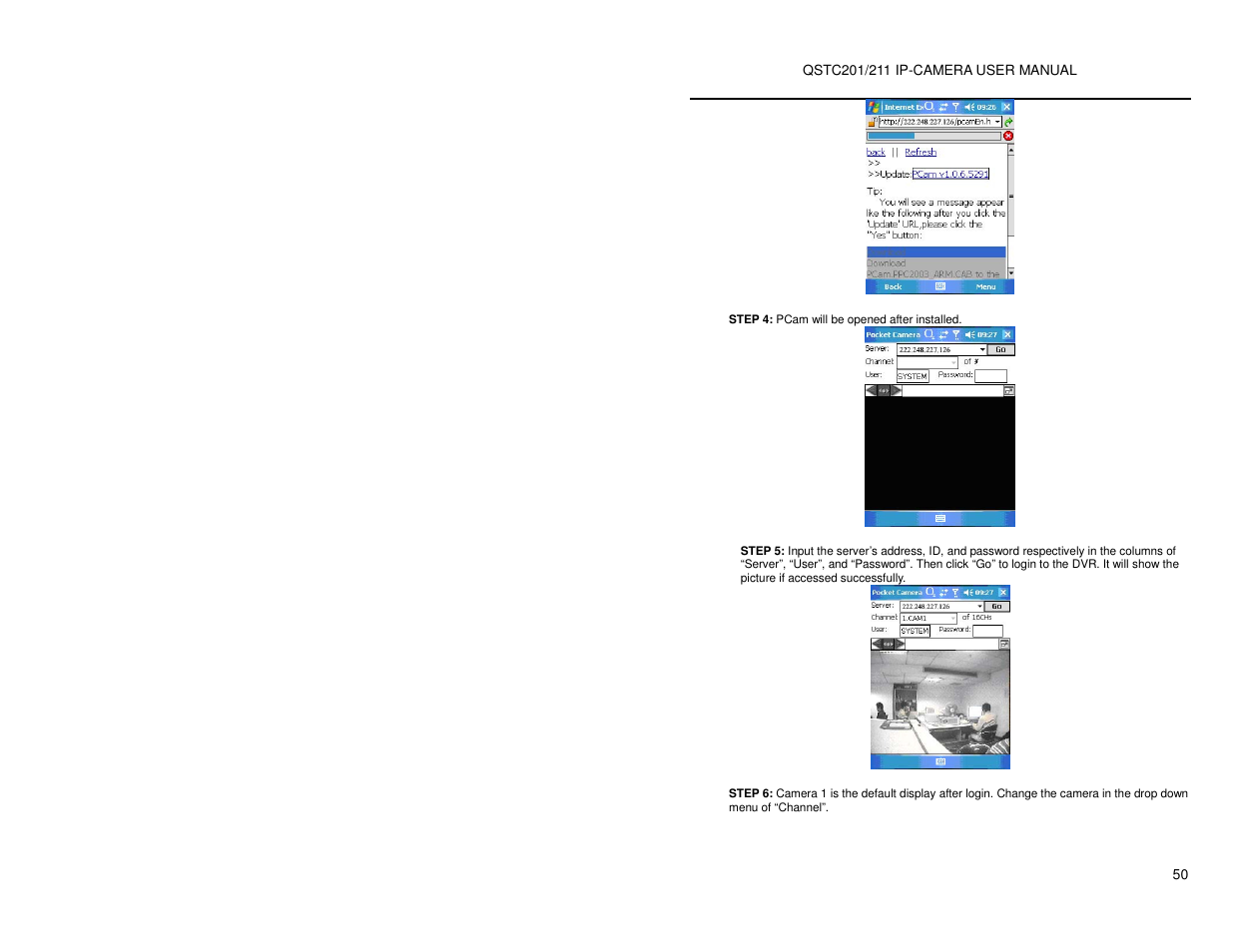 Q-See QSTC201 User Manual | Page 50 / 70