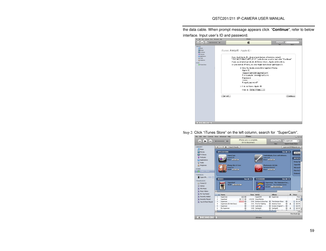 Q-See QSTC201 User Manual | Page 59 / 70