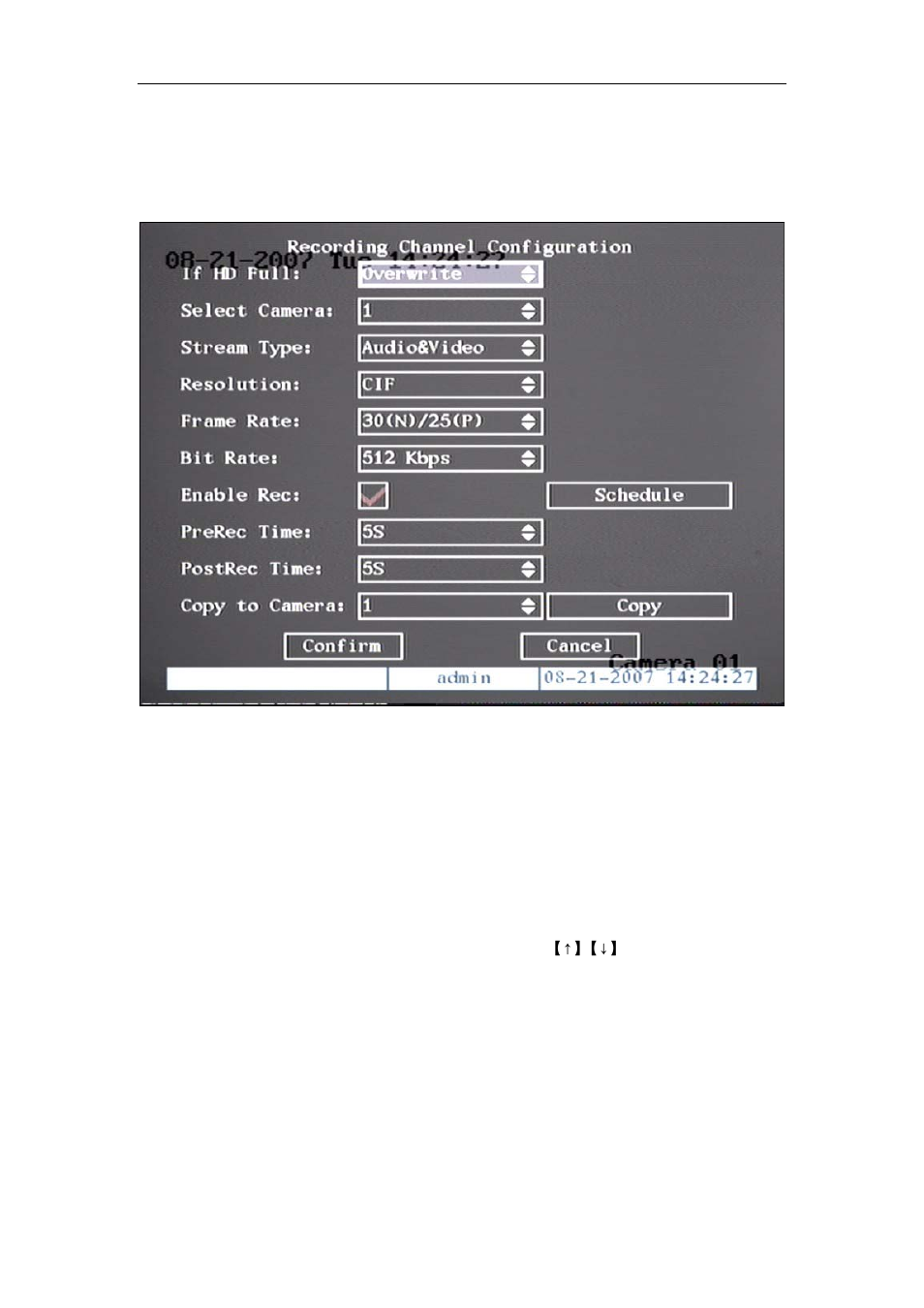 12 recording setup, Recording setup | Q-See QSC26404 User Manual | Page 54 / 89