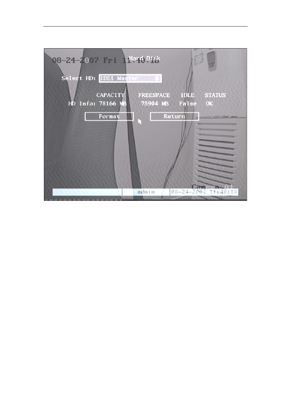 3 hard disk management, 4 stop alarm out, 5 reboot | 6 power off, Hard disk management, Stop alarm out, Reboot, Power off | Q-See QSC26404 User Manual | Page 73 / 89