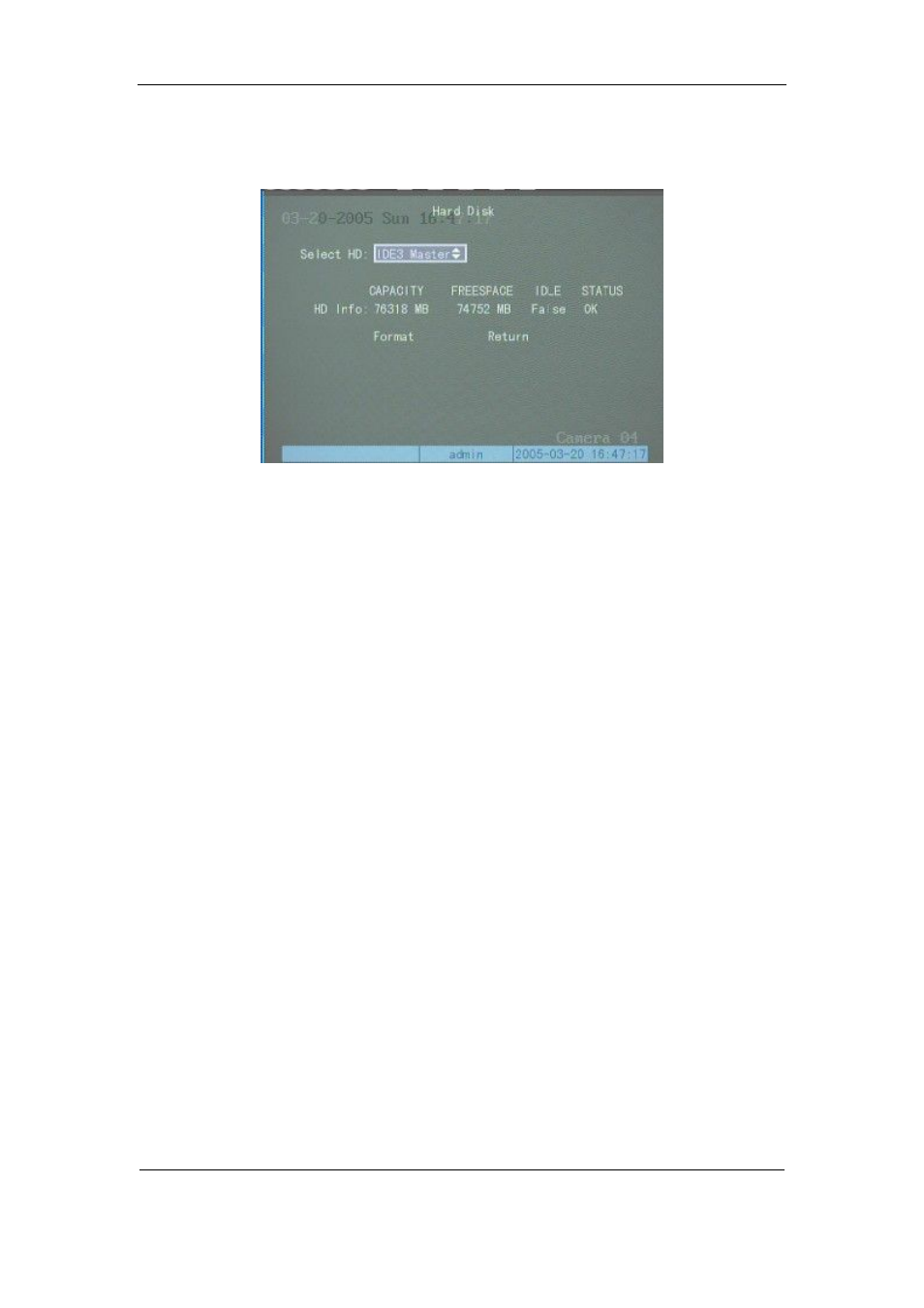 4hard disk management, 5clear alarm out, 6reboot | 7power off, 8view log, 4 hard disk management, 5 clear alarm out, 6 reboot, 7 power off, 8 view log | Q-See QSF2648016 User Manual | Page 99 / 121