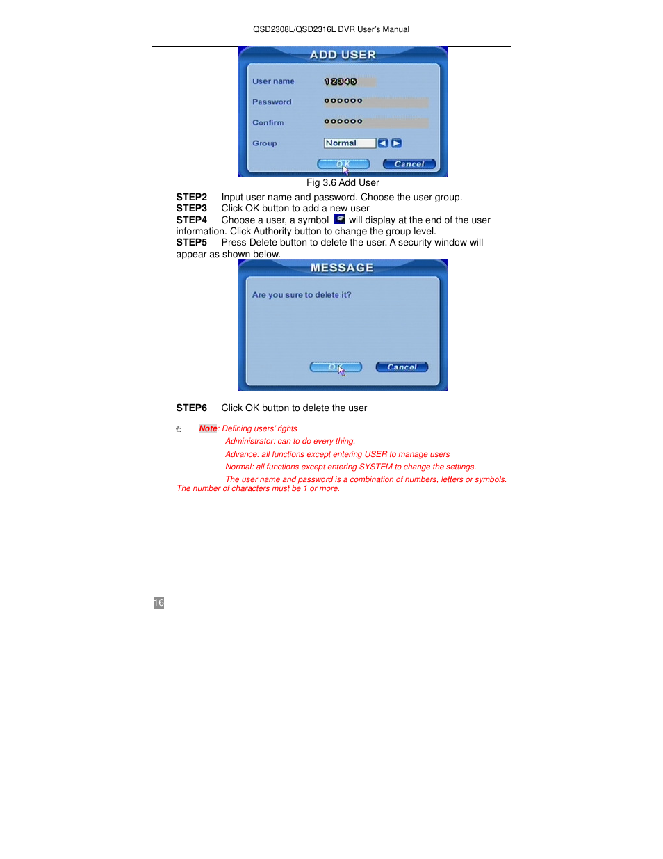 Q-See QSD2316L User Manual | Page 20 / 80