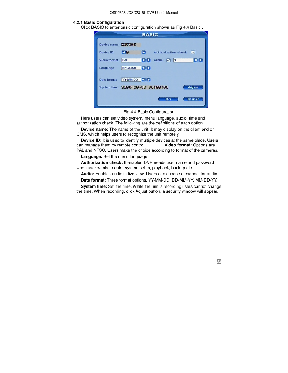Q-See QSD2316L User Manual | Page 37 / 80