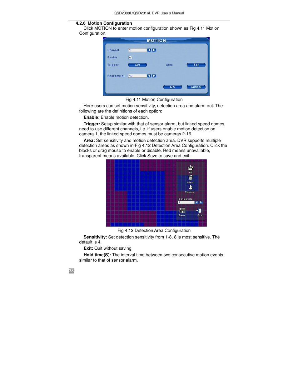 Q-See QSD2316L User Manual | Page 42 / 80