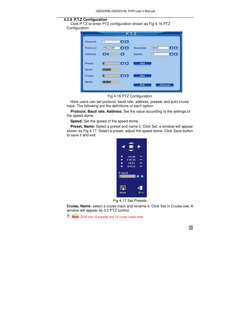 Q-See QSD2316L User Manual | Page 45 / 80