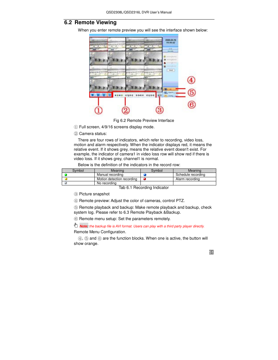 2 remote viewing | Q-See QSD2316L User Manual | Page 55 / 80
