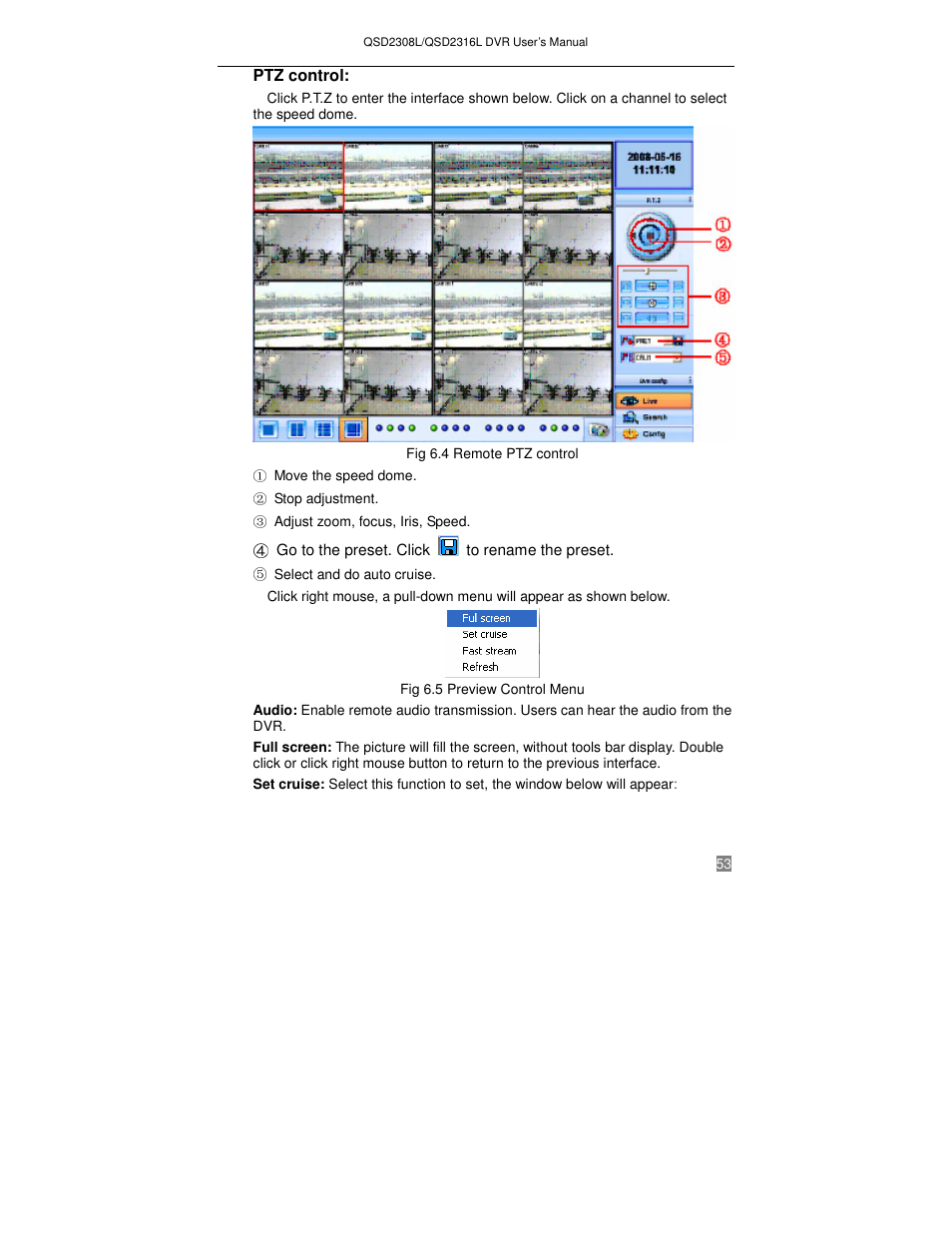 Q-See QSD2316L User Manual | Page 57 / 80