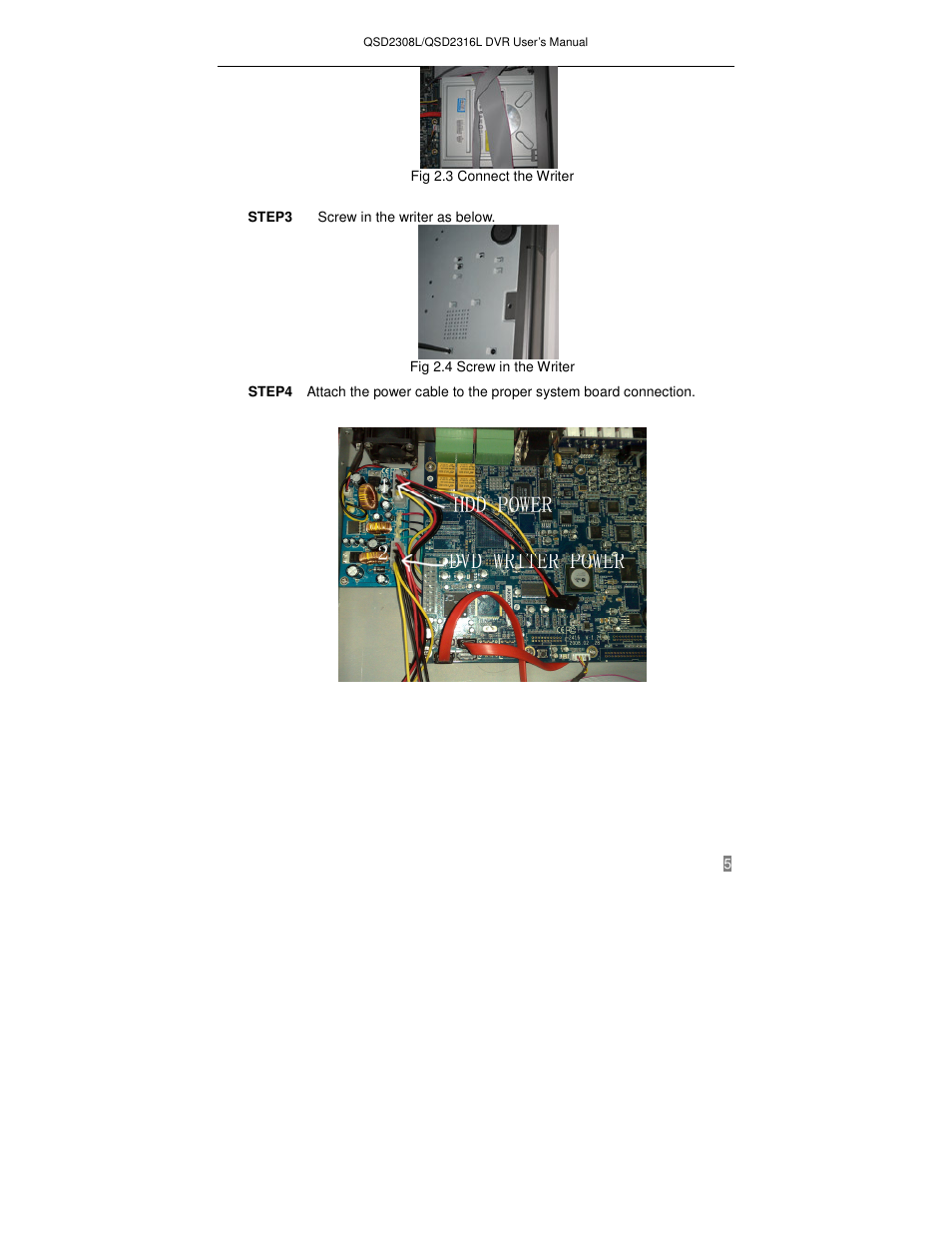 Q-See QSD2316L User Manual | Page 9 / 80