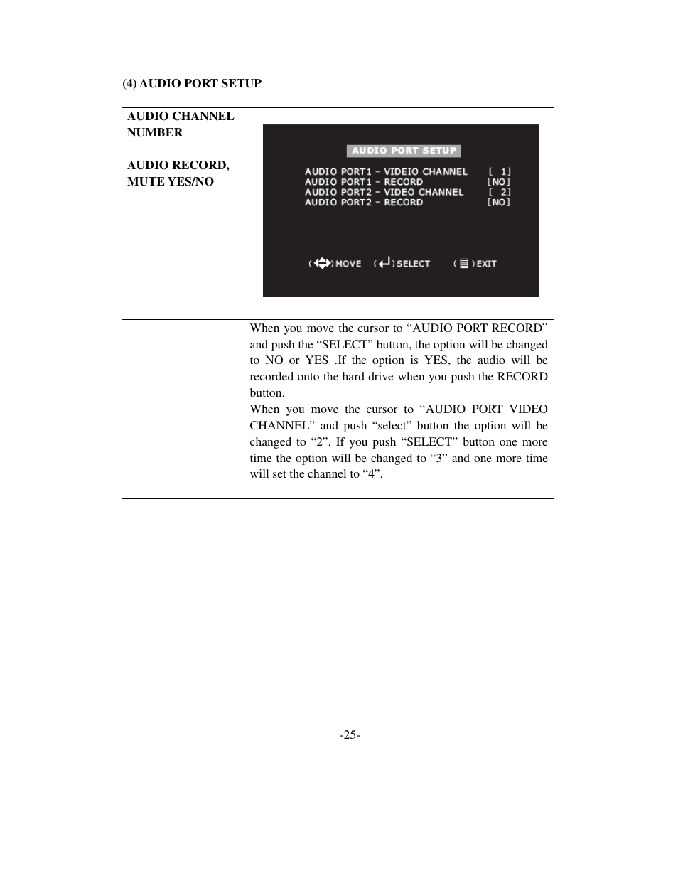 Q-See QSD6204 User Manual | Page 28 / 48
