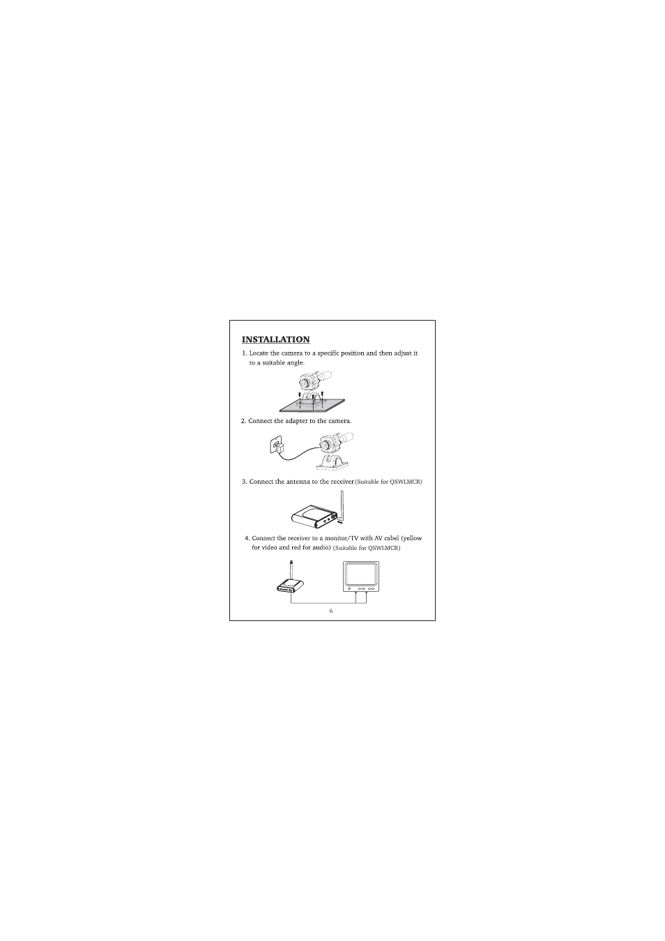 Q-See QSWLMCR User Manual | Page 6 / 12