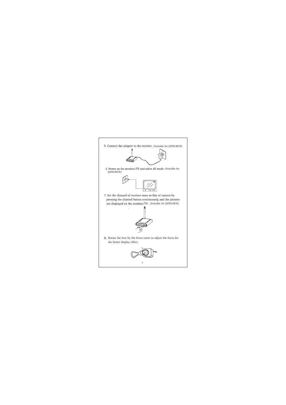 Q-See QSWLMCR User Manual | Page 7 / 12