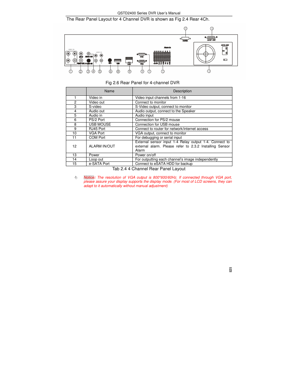 Q-See QSTD2408 User Manual | Page 11 / 75