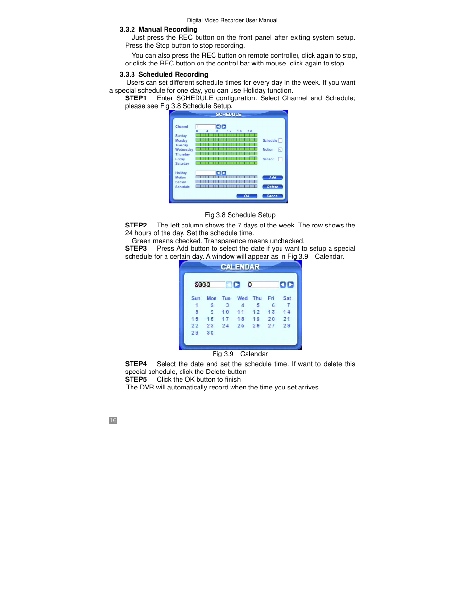 Q-See QSTD2408 User Manual | Page 20 / 75