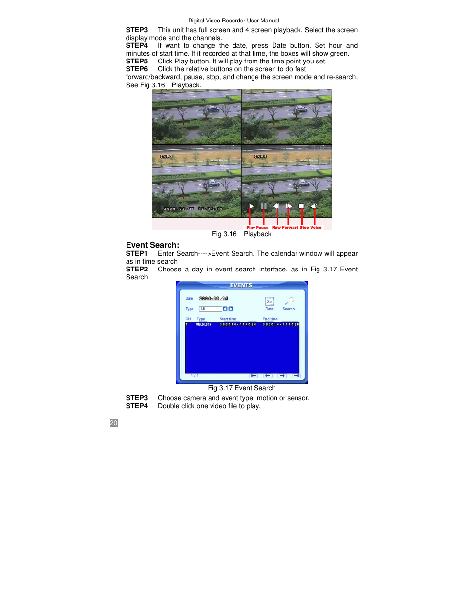 Q-See QSTD2408 User Manual | Page 24 / 75