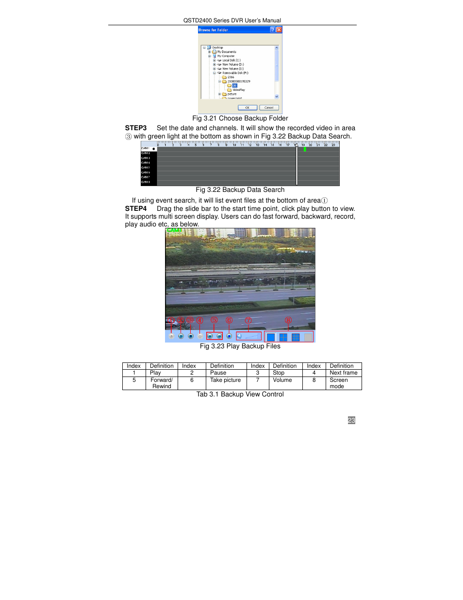 Q-See QSTD2408 User Manual | Page 27 / 75