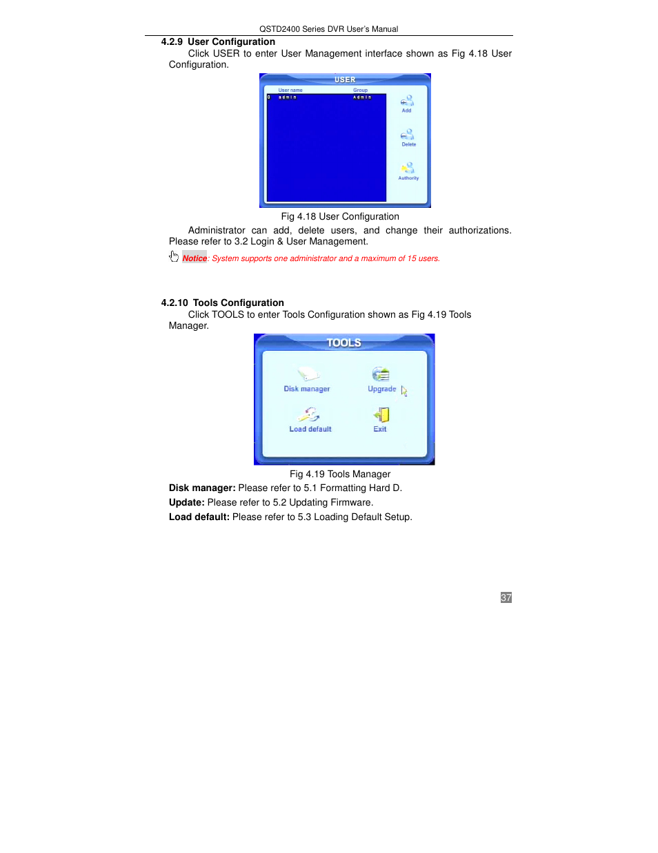 Q-See QSTD2408 User Manual | Page 41 / 75