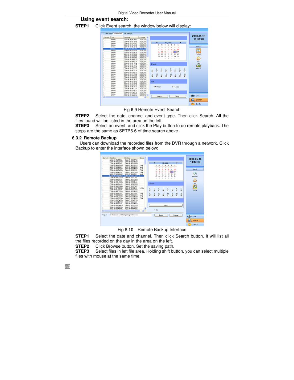 Q-See QSTD2408 User Manual | Page 54 / 75