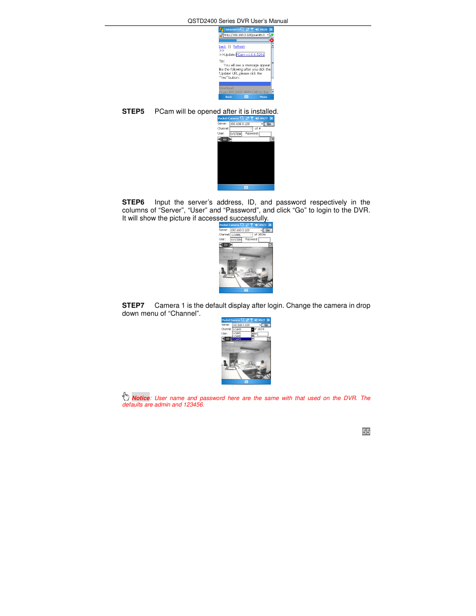 Q-See QSTD2408 User Manual | Page 59 / 75