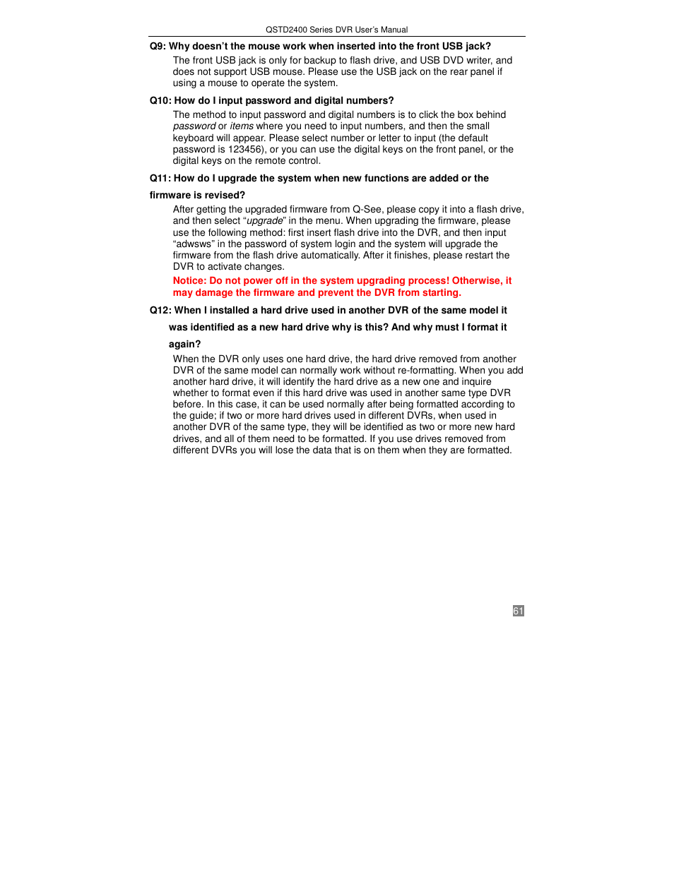 Q-See QSTD2408 User Manual | Page 65 / 75