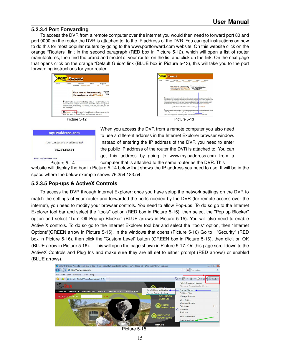 User manual | Q-See QSDR008RTC User Manual | Page 19 / 47