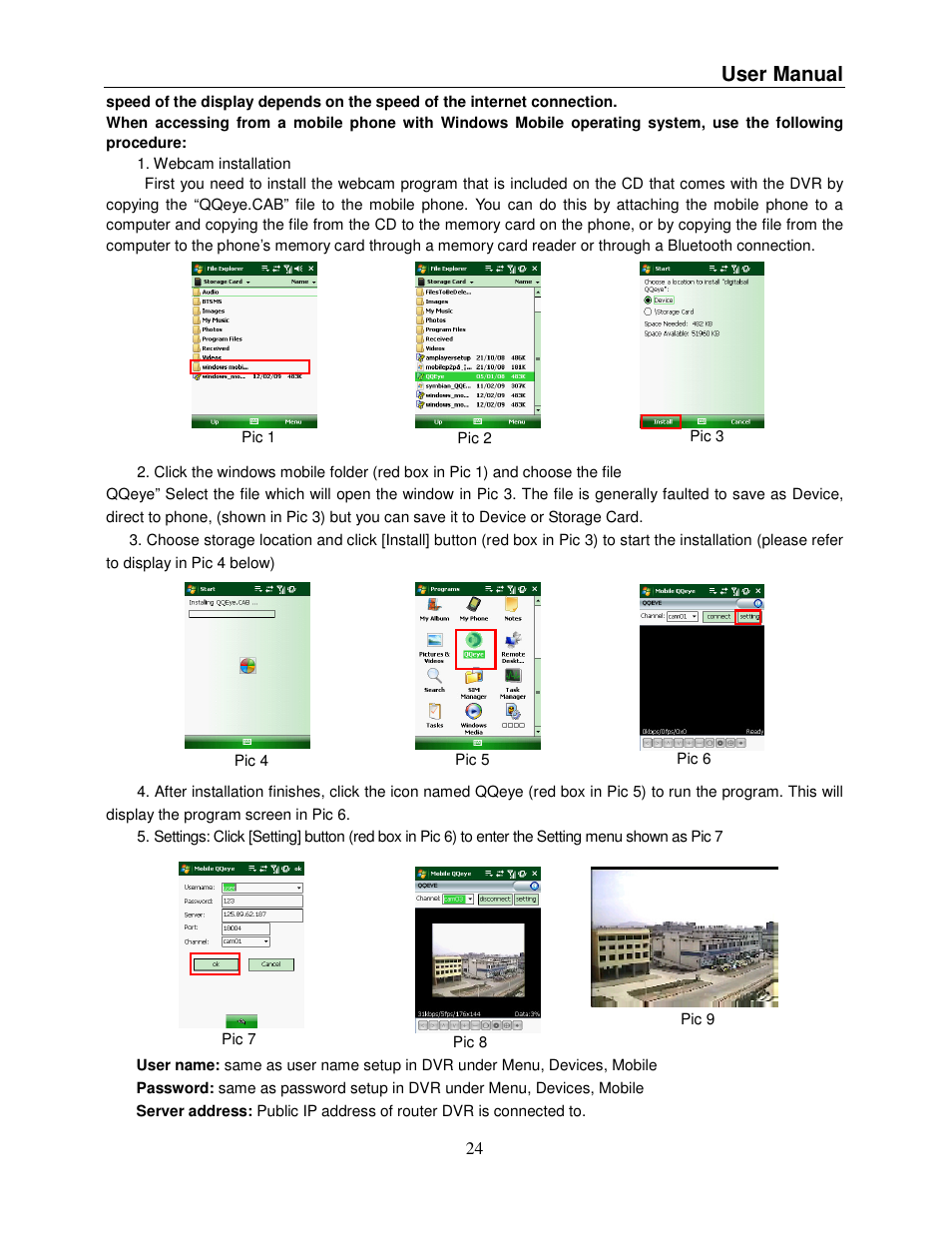 User manual | Q-See QSDR008RTC User Manual | Page 28 / 47