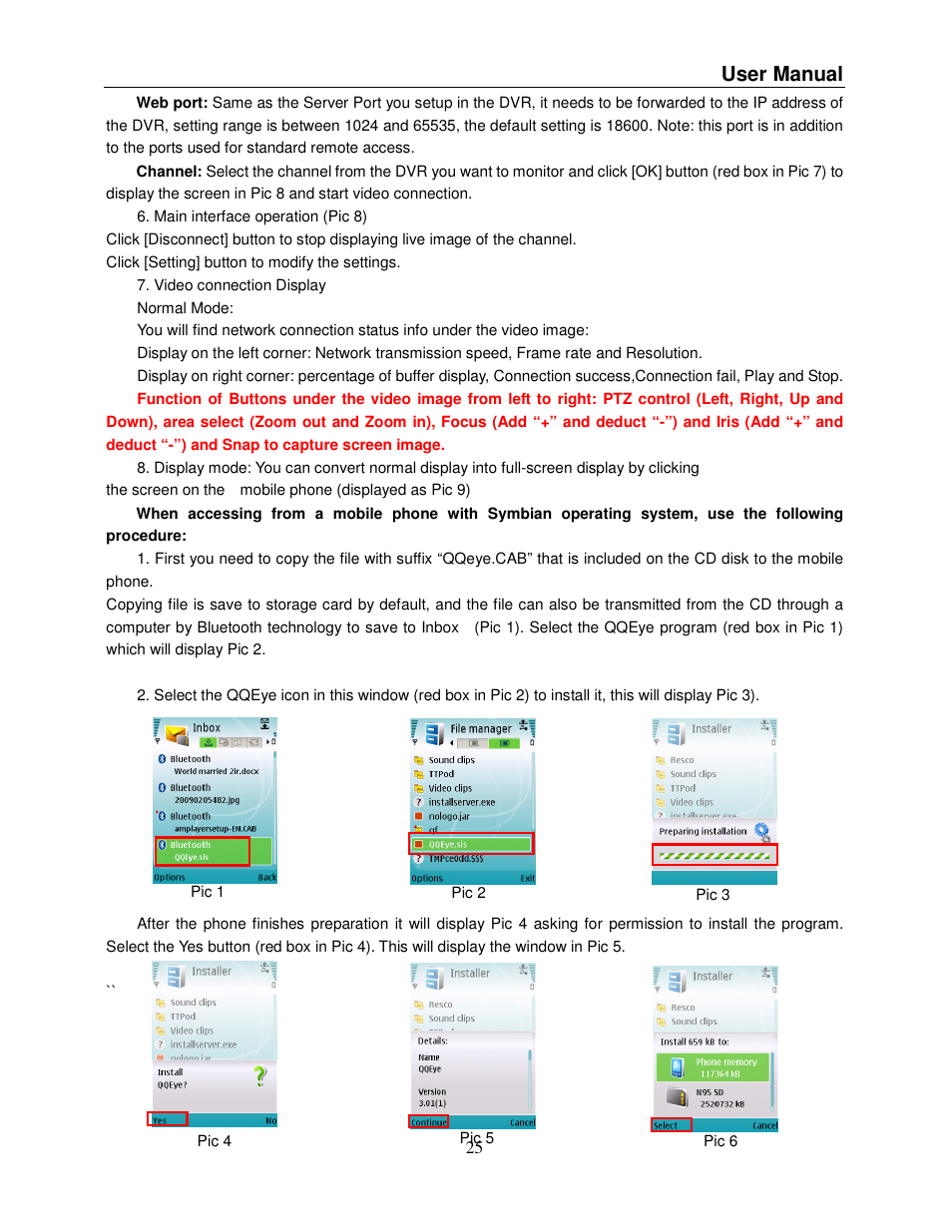 User manual | Q-See QSDR008RTC User Manual | Page 29 / 47