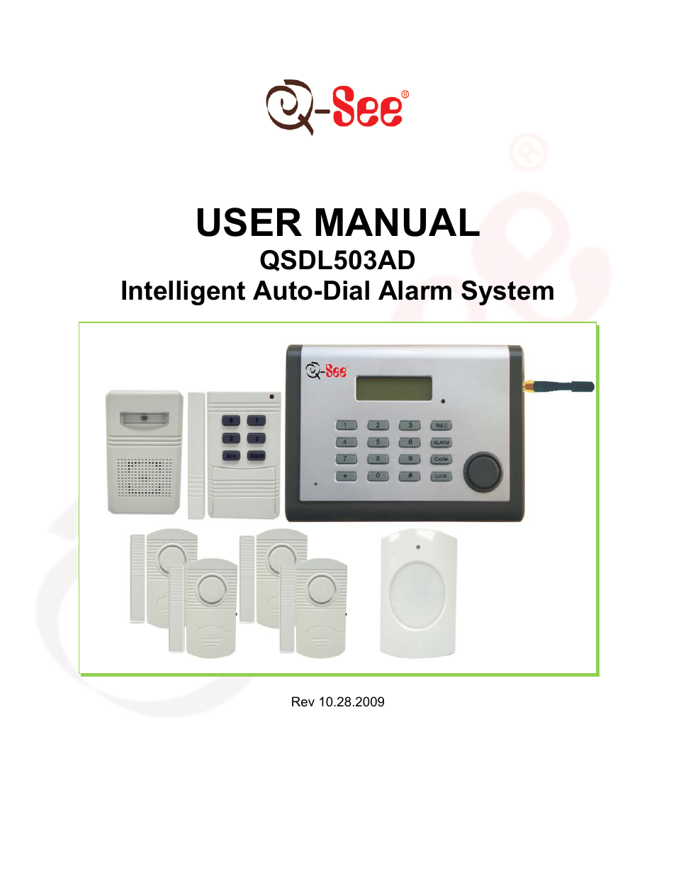 Q-See QSDL503AD User Manual | 15 pages