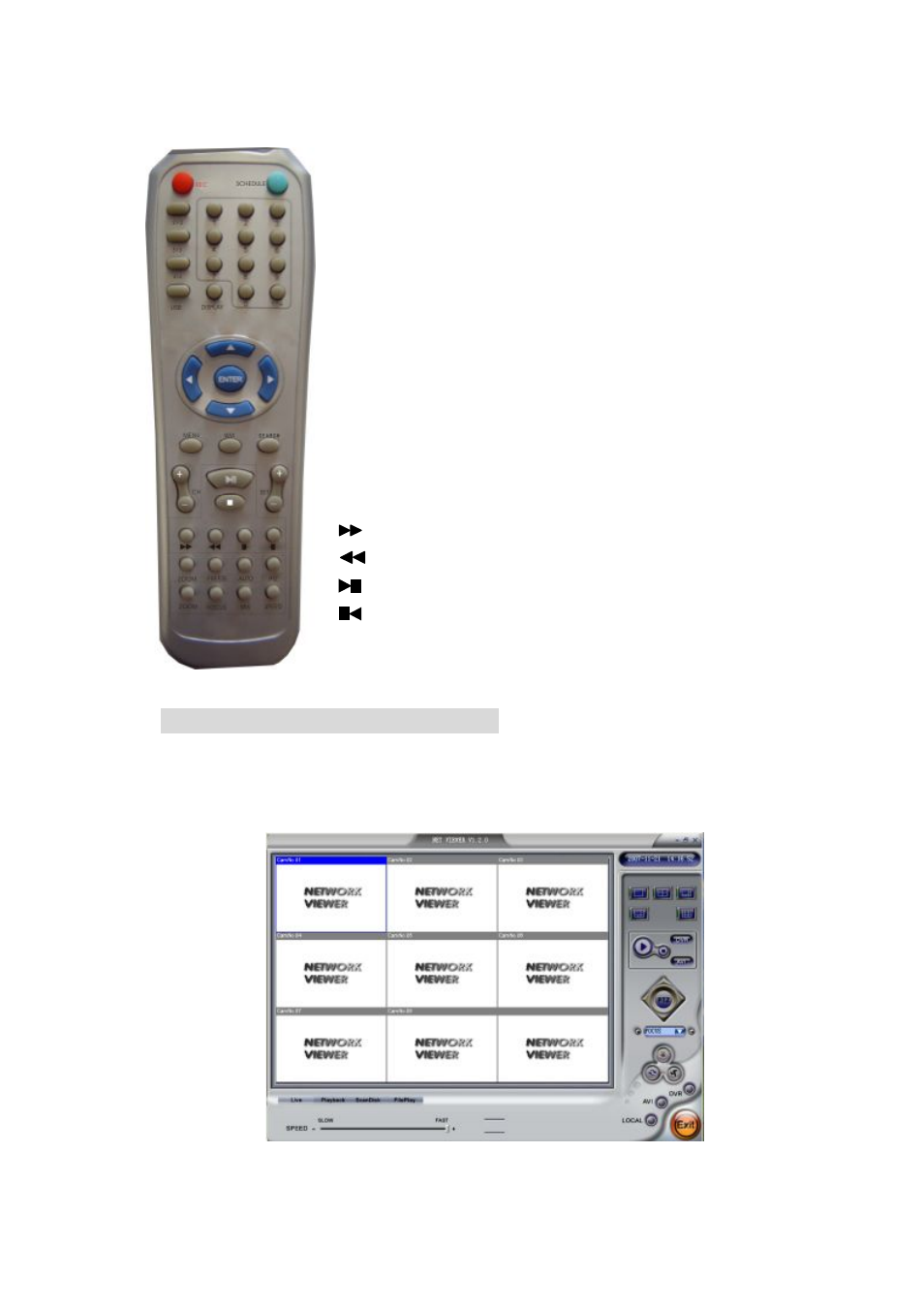 Using the network viewer | Q-See QSD2216 User Manual | Page 38 / 52